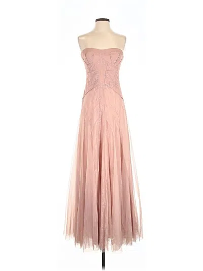 Pre-owned Bcbgmaxazria Cocktail Dress In Pink