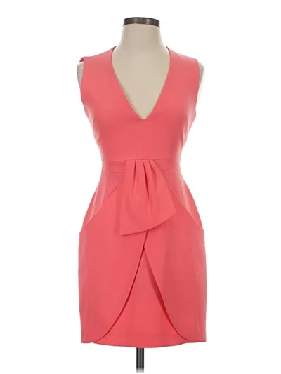 Pre-owned Bcbgmaxazria Cocktail Dress In Pink