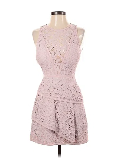 Pre-owned Bcbgmaxazria Cocktail Dress In Pink