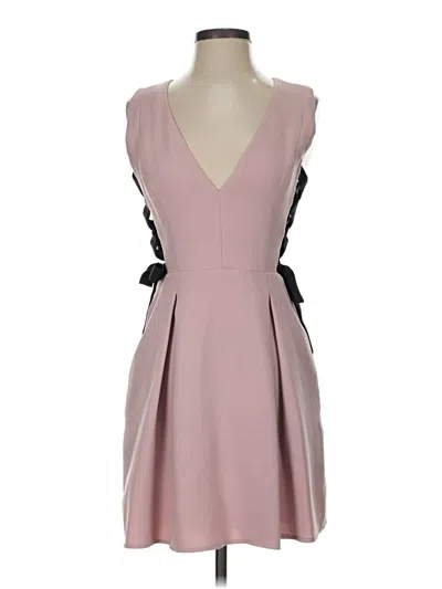 Pre-owned Bcbgmaxazria Cocktail Dress In Pink