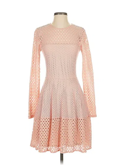 Pre-owned Bcbgmaxazria Cocktail Dress In Pink