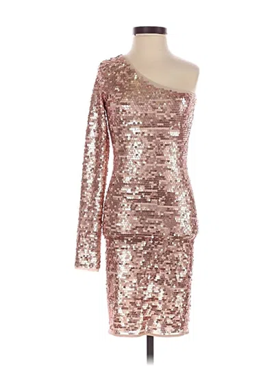 Pre-owned Bcbgmaxazria Cocktail Dress In Pink