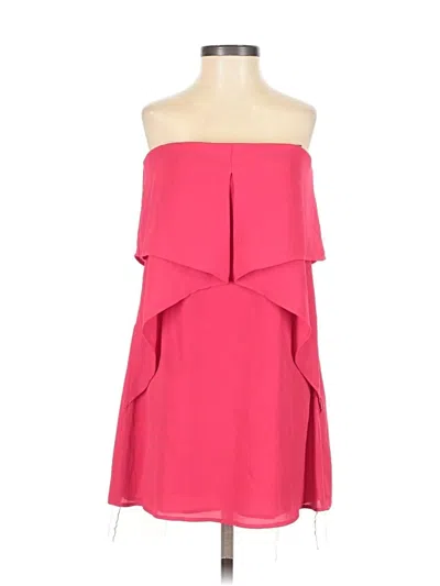 Pre-owned Bcbgmaxazria Cocktail Dress In Pink