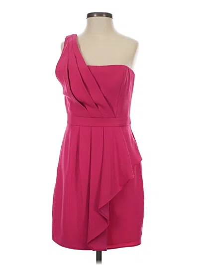 Pre-owned Bcbgmaxazria Cocktail Dress In Pink