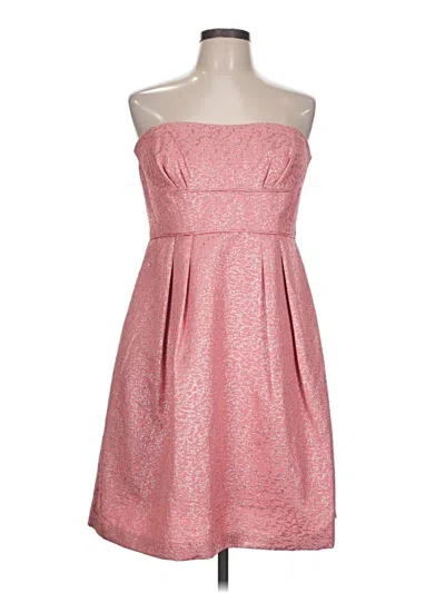Pre-owned Bcbgmaxazria Cocktail Dress In Pink