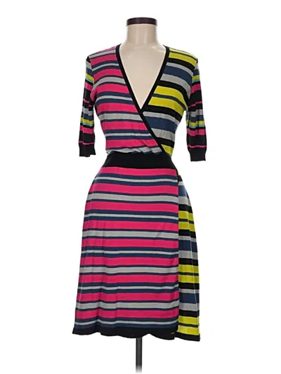 Pre-owned Bcbgmaxazria Cocktail Dress In Pink