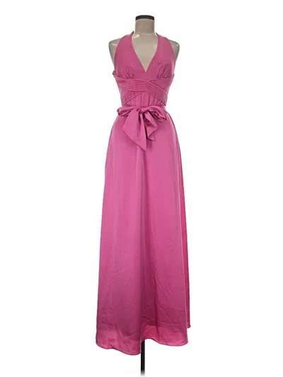 Pre-owned Bcbgmaxazria Cocktail Dress In Pink
