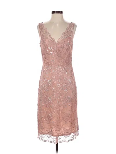 Pre-owned Bcbgmaxazria Cocktail Dress In Pink
