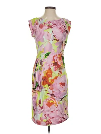 Pre-owned Bcbgmaxazria Cocktail Dress In Pink