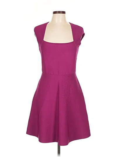 Pre-owned Bcbgmaxazria Cocktail Dress In Purple