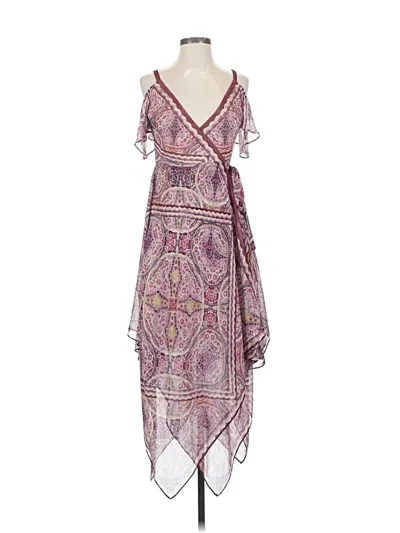 Pre-owned Bcbgmaxazria Cocktail Dress In Purple