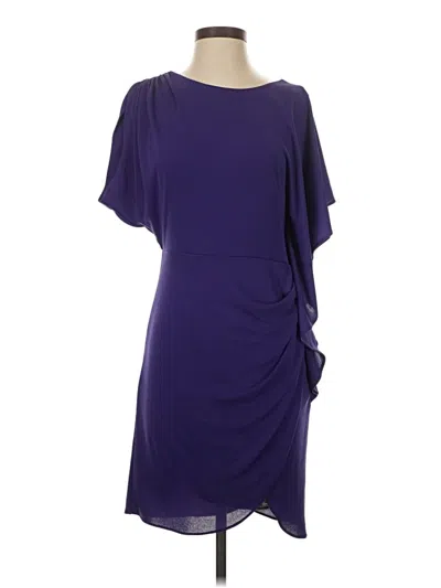 Pre-owned Bcbgmaxazria Cocktail Dress In Purple
