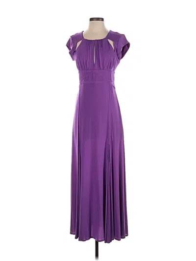 Pre-owned Bcbgmaxazria Cocktail Dress In Purple