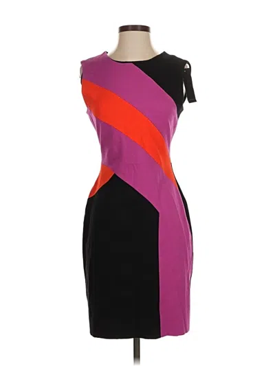 Pre-owned Bcbgmaxazria Cocktail Dress In Purple