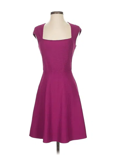 Pre-owned Bcbgmaxazria Cocktail Dress In Purple