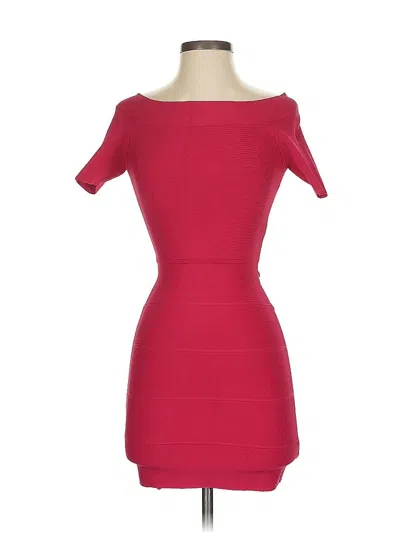 Pre-owned Bcbgmaxazria Cocktail Dress In Red