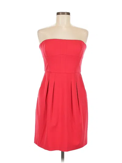 Pre-owned Bcbgmaxazria Cocktail Dress In Red