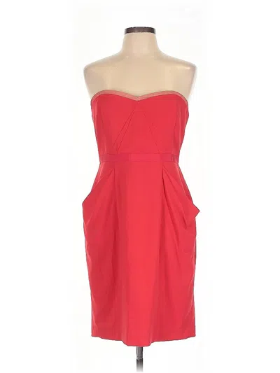 Pre-owned Bcbgmaxazria Cocktail Dress In Red