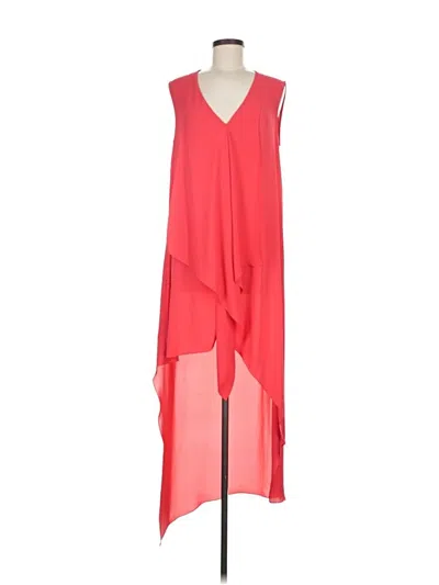 Pre-owned Bcbgmaxazria Cocktail Dress In Red
