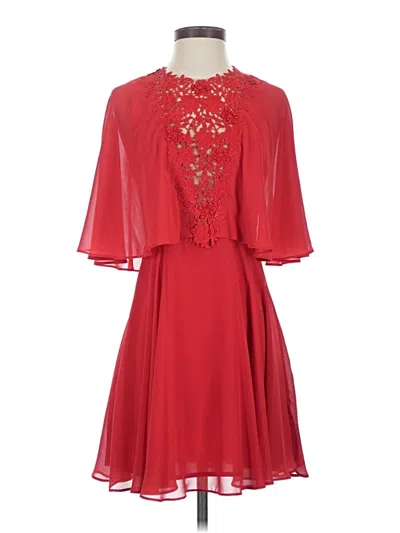 Pre-owned Bcbgmaxazria Cocktail Dress In Red