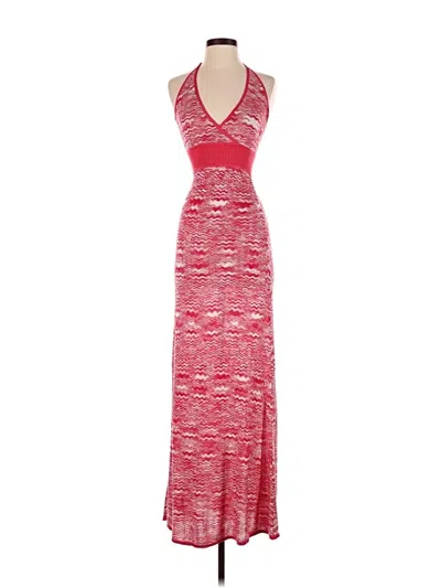 Pre-owned Bcbgmaxazria Cocktail Dress In Red