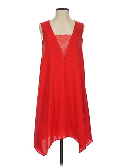 Pre-owned Bcbgmaxazria Cocktail Dress In Red