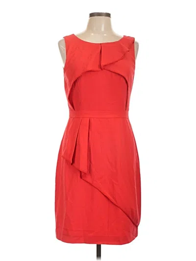 Pre-owned Bcbgmaxazria Cocktail Dress In Red