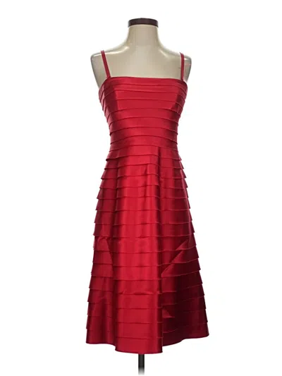 Pre-owned Bcbgmaxazria Cocktail Dress In Red