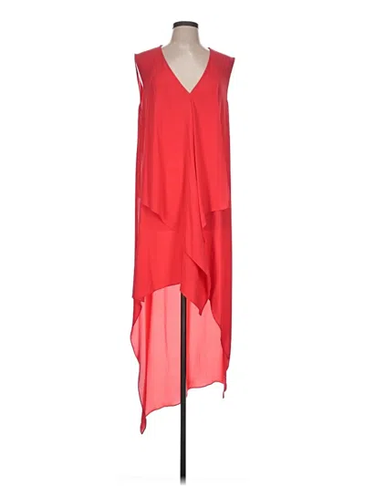 Pre-owned Bcbgmaxazria Cocktail Dress In Red