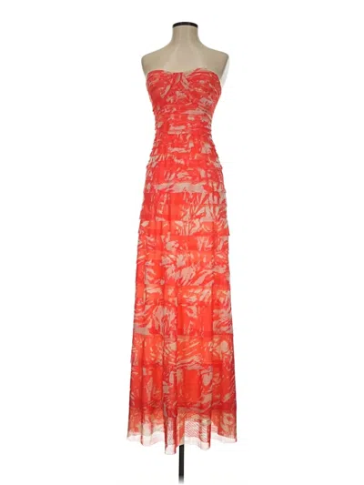 Pre-owned Bcbgmaxazria Cocktail Dress In Red