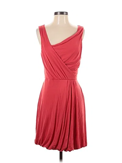 Pre-owned Bcbgmaxazria Cocktail Dress In Red