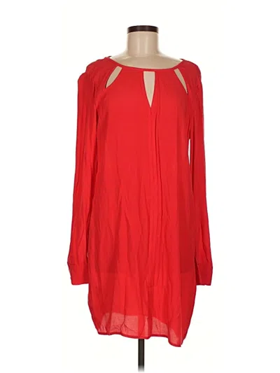 Pre-owned Bcbgmaxazria Cocktail Dress In Red