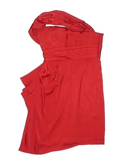 Pre-owned Bcbgmaxazria Cocktail Dress In Red