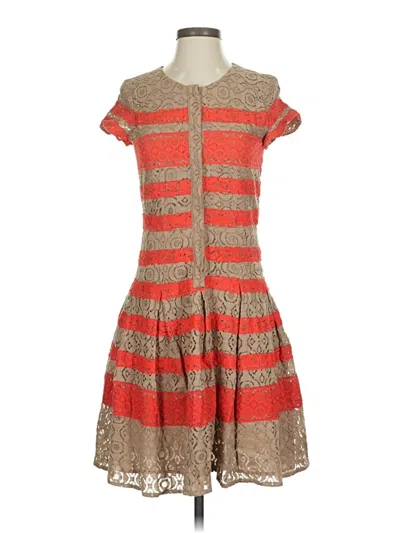 Pre-owned Bcbgmaxazria Cocktail Dress In Red