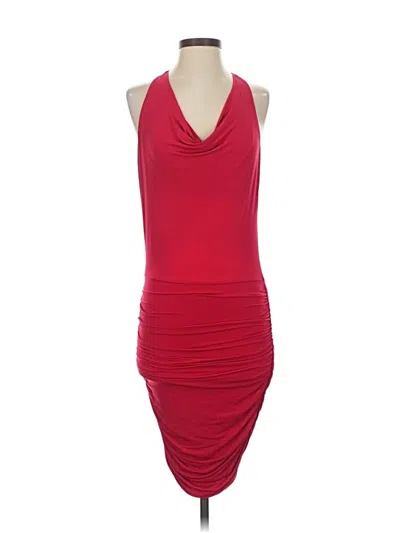 Pre-owned Bcbgmaxazria Cocktail Dress In Red
