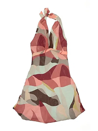 Pre-owned Bcbgmaxazria Cocktail Dress In Red