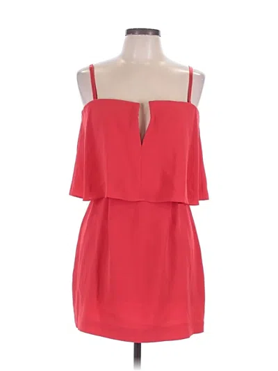 Pre-owned Bcbgmaxazria Cocktail Dress In Red