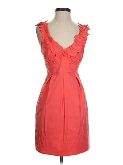Pre-owned Bcbgmaxazria Cocktail Dress In Red