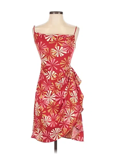 Pre-owned Bcbgmaxazria Cocktail Dress In Red