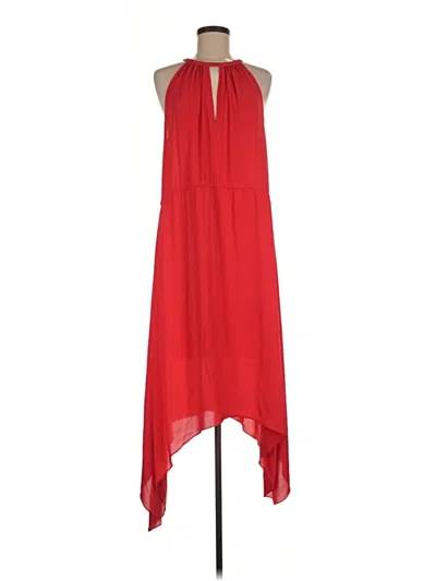 Pre-owned Bcbgmaxazria Cocktail Dress In Red