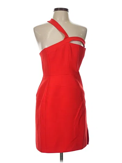 Pre-owned Bcbgmaxazria Cocktail Dress In Red