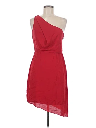 Pre-owned Bcbgmaxazria Cocktail Dress In Red