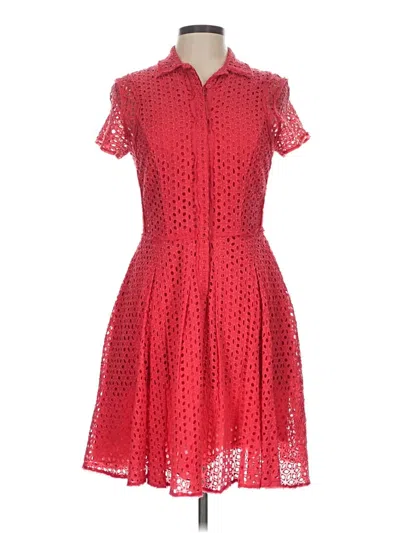Pre-owned Bcbgmaxazria Cocktail Dress In Red