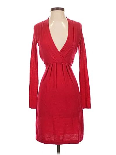 Pre-owned Bcbgmaxazria Cocktail Dress In Red