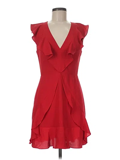Pre-owned Bcbgmaxazria Cocktail Dress In Red