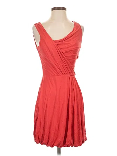 Pre-owned Bcbgmaxazria Cocktail Dress In Red