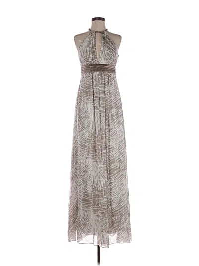 Bcbgmaxazria Cocktail Dress In Silver