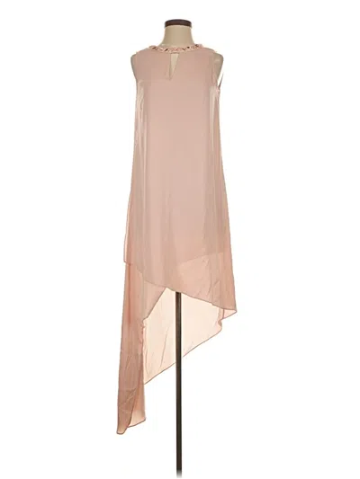 Pre-owned Bcbgmaxazria Cocktail Dress In Tan