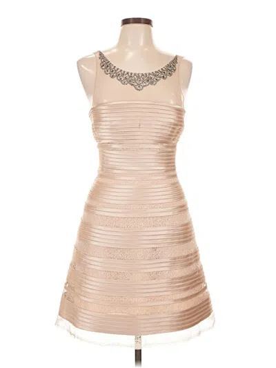 Bcbgmaxazria Cocktail Dress In Tan