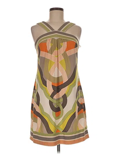 Pre-owned Bcbgmaxazria Cocktail Dress In Tan